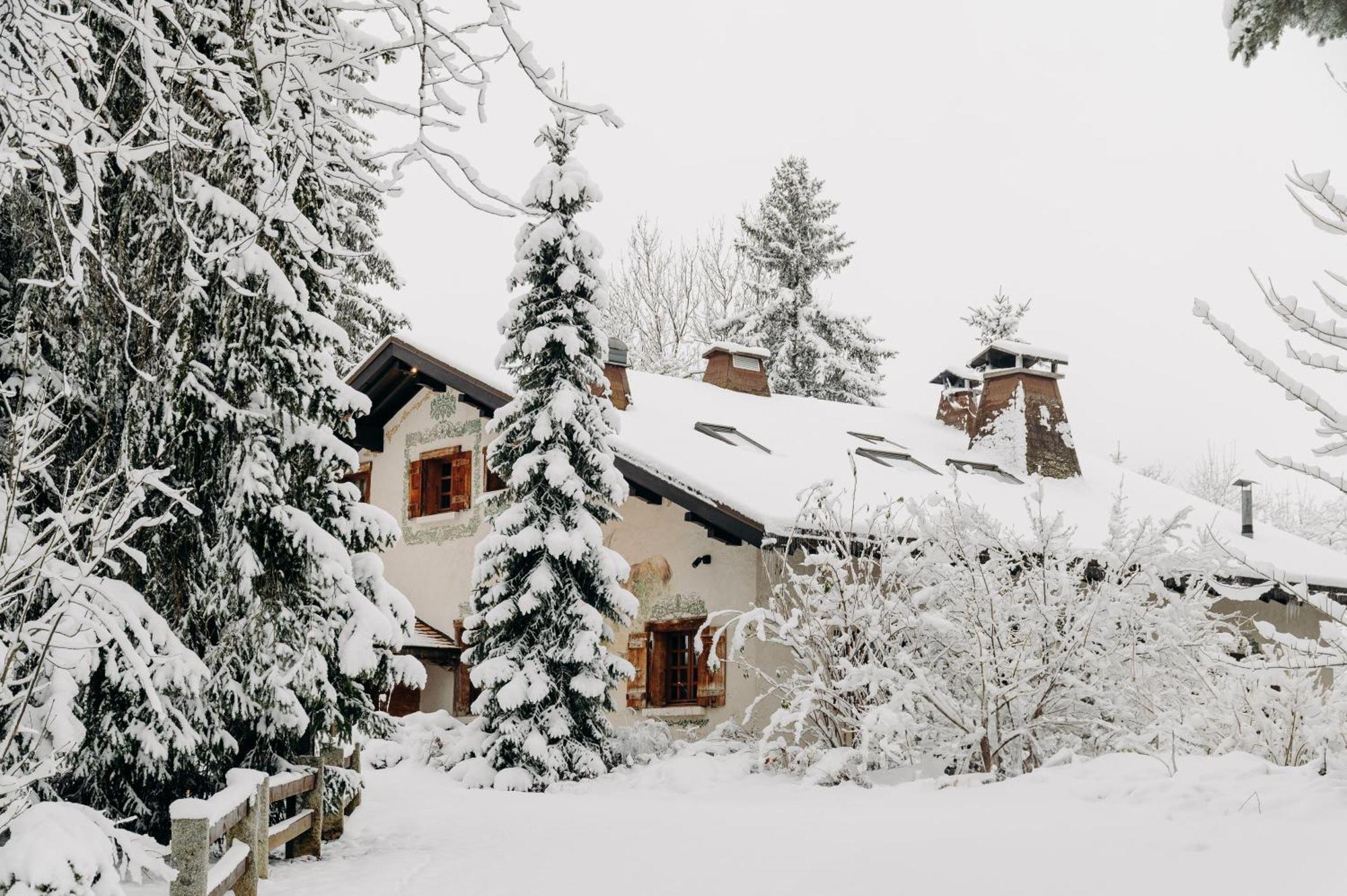 Les Chalets Du Mont D'Arbois & Spa, Межев Экстерьер фото