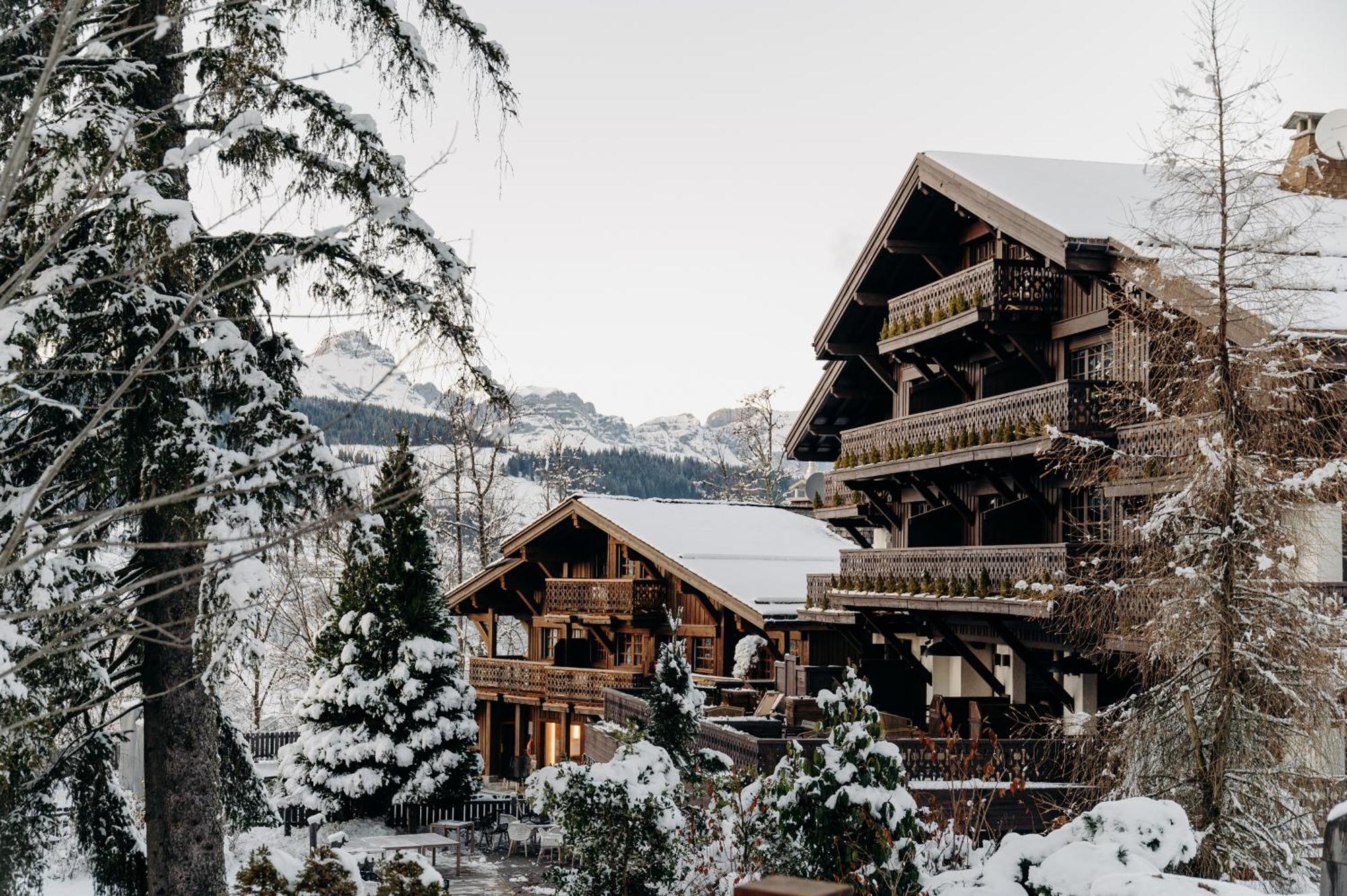Les Chalets Du Mont D'Arbois & Spa, Межев Экстерьер фото